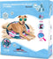 CoolPets Tropical Premium Koelmat Hond - Rond - 60 cm - Anti-slip en Non-flow Coolgel - Bloemen print