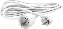 Verlengbare Kabel Schuko Silver Electronics Wit