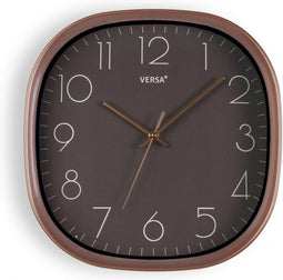 Muurklok Versa Grijs Plastic 5 x 28,5 x 28,5 cm