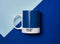 Copenhagen Design COY20 Coffee Cup 375 ml Giftbox blue