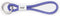 Copenhagen Design COY22 - sleutelhanger - paars