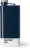 Copenhagen Design - Heupfles 150 ml - Blue 289 - Roestvast Staal - Blauw