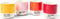 Copenhagen Design - Macchiatobeker 100 ml Giftbox Set van 4 Stuks - Yellow/Red/Orange/Light Pink - Porselein - Multicolor