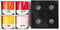 Copenhagen Design - Macchiatobeker 100 ml Giftbox Set van 4 Stuks - Yellow/Red/Orange/Light Pink - Porselein - Multicolor