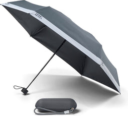 Copenhagen Design - Paraplu Compact in Reistas - Cool Gray 9 - Polyester - Grijs