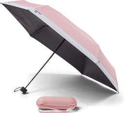 Copenhagen Design - Paraplu Compact in Reistas - Light Pink 182 - Polyester - Roze