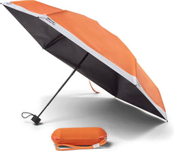 Copenhagen Design - Paraplu Compact in Reistas - Orange 021 - Polyester - Oranje