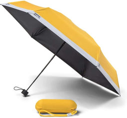 Copenhagen Design - Paraplu Compact in Reistas - Yellow 012 - Polyester - Geel
