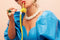 Copenhagen Design - Sleutelhanger Groot - Orange 021 - Nylon - Oranje