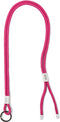 Copenhagen Design - Sleutelhanger Verstelbaar - Rhodamine Red - Nylon - Roze