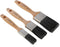 Copenhagen Pro Krex kwastenset - plat - 3-delig - voor alle verfsoorten - 1, 1.5 en 2 inch