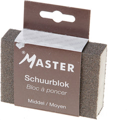 Copenhagen Pro schuurblok - middel (K100) - droog & nat - herbruikbaar - 10 x 7 x 2.5 cm