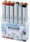 Copic Classic Set Architectuur 12 kleuren - Copic Markers Set 12 Stuks - Professionele Markers - Professionele Stiften - Twinmarkers Voor Tekenen En Ontwerpen