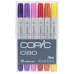 Copic Marker Ciao - kleurenset - 12 stuks