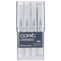 Copic Marker Classic - Cold Gray Set - 12 stuks