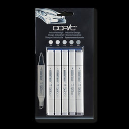 Copic Marker Classic Grau -set - Industrieel ontwerp - 5 stuks