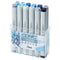 Copic Marker Set - Winterkleuren - 12 stuks