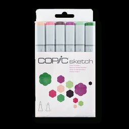 Copic Sketch Marker Set - Bloemkleuren 1 - 6 stuks