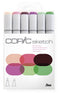 Copic Sketch Marker Set - Bloemkleuren 1 - 6 stuks