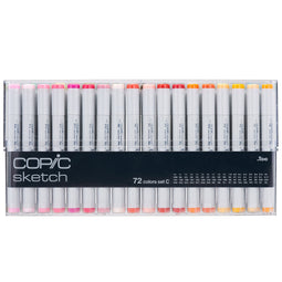 Copic Sketch Marker - Set C - 72 stuks