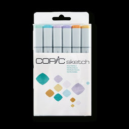 Copic Sketch Marker Set - Pastelkleuren - 6 stuks