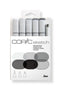 Copic Sketch Marker Set - Shades of Gray - 6 stuks