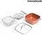 Copper 5 in 1 Multifunctionele Keramische Pannenset Coppans InnovaGoods 4 Onderdelen
