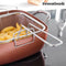 Copper 5 in 1 Multifunctionele Keramische Pannenset Coppans InnovaGoods 4 Onderdelen