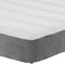 vidaXL - Pocket - Spring - Matras - - - Lichtgrijs, - Medium, - 100x200x20 - cm, - Stof
