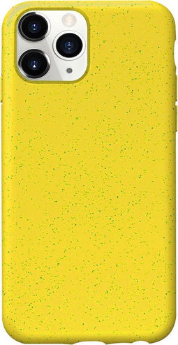 COQUE ARRIèRE - 100% BIODéGRADABLE JAUNE POUR IPHONE 11 PRO MAX