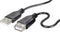 Renkforce RF-4080795 - USB-kabel USB 2.0 - 1.00 m SuperSoft - Zwart