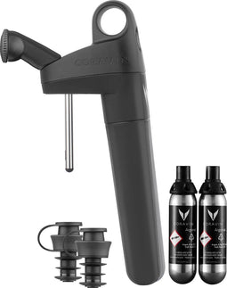 Coravin - Pivot + wijnbewaarsysteem - 2 Pivot-korkar, 2 Coravin Pure Argon Capsules and 1 Pivot Beluchter