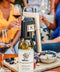 Coravin - Timeless Model Six+ wijnbewaarsysteem - 3 Coravin Pure Argon Capsules, 6 Coravin Schroefdoppen, een Coravin Beluchter en een Draagkoffer - in zilver