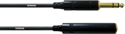 Cordial 10 m REAN jack 6.3 mm stereo-adapterkabel