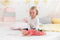 Corolle - Corolle Babypop Lila Cherie 5 functies 42 cm