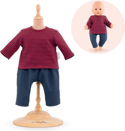 Corolle Mon Grand Poupon - 36cm Striped TShirt+Pants