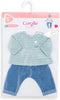Corolle Mon Grand Poupon - Poppen Broek met Shirt, 36cm