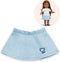 Corolle voor Ma Corolle pop - Poppenkleding - Skater skirt - Blauw