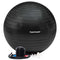 Tunturi Anti Burst Fitnessbal - Yoga bal 65 cm - 220 kg gebruikersgewicht - Incl Pomp - Zwart