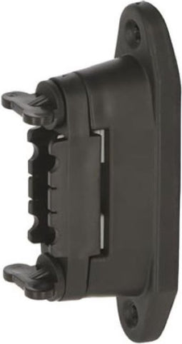 Corral Hoek-afstand isolator, zwart (6 stuks)