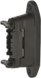Corral Hoek-afstand isolator, zwart (6 stuks)