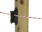 Corral Hoek-afstand isolator, zwart (6 stuks)