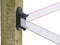Corral Hoek-afstand isolator, zwart (6 stuks)