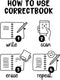 Correctbook Linnen Hardcover A5 Olive Green-Gelinieerd - Uitwisbaar / Whiteboard Notitieboek