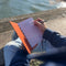 Correctbook Linnen Hardcover A5 Rusty Red-Blanco - Uitwisbaar / Whiteboard Notitieboek
