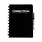 Correctbook Original A4 Ink Black - Gelinieerd - Uitwisbaar / Whiteboard Notitieboek