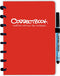 Correctbook Original Horizon Red A5 blanco - Uitwisbaar / Whiteboard Notitieboek