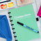 Correctbook Original - Notitieboek - Misty Mint - Gelinieerd - Uitwisbaar