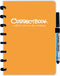 Correctbook Original Peachy Orange-Blanco - Uitwisbaar / Whiteboard Notitieboek