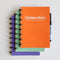 Correctbook Original Peachy Orange-Gelinieerd - Uitwisbaar / Whiteboard Notitieboek